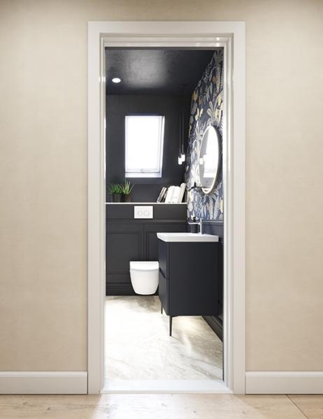 Dansani Luna Vintage 60 møbelsæt m/Larghetto vask, skuffer og integrerede greb - Valgfri farve Dansani Luna Vintage 60 møbelsæt m/Larghetto vask, skuffer og integrerede greb - Valgfri farve