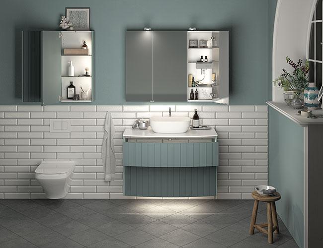 Dansani YOU Vintage 100 møbelpakke m/Stadium håndvask - Valgfri farve Dansani YOU Vintage 100 møbelpakke m/Stadium håndvask - Valgfri farve