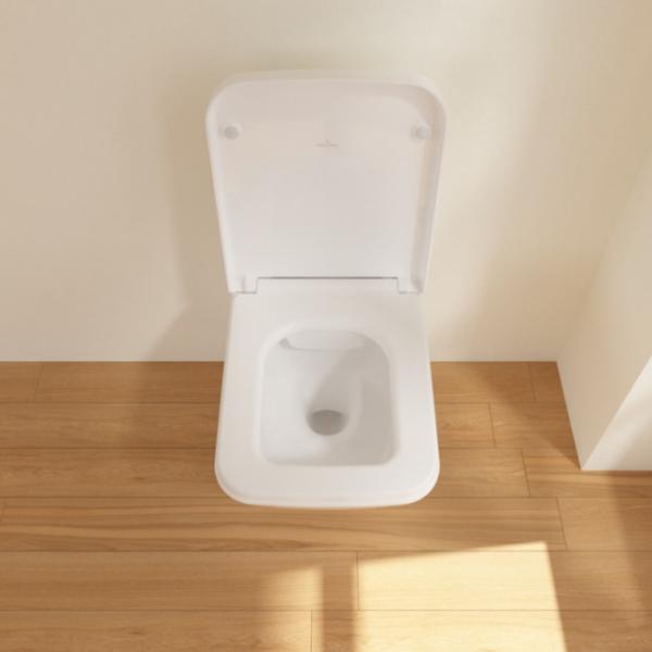 Villeroy & Boch Finion Rimless væghængt toilet m/ Ceramic+ Villeroy & Boch Finion Rimless væghængt toilet m/ Ceramic+